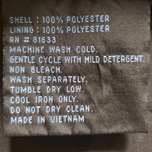 KENNETH COLE "REACTION" BLACK TRENCH 3/4 LENGTH COAT SIZE X-SMALL - Picture 8 of 10